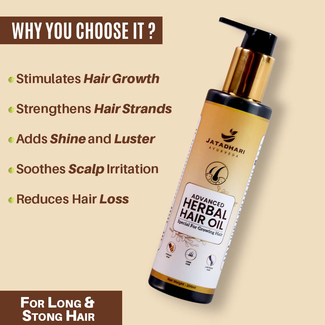 Advanced Herbal Hair Oil