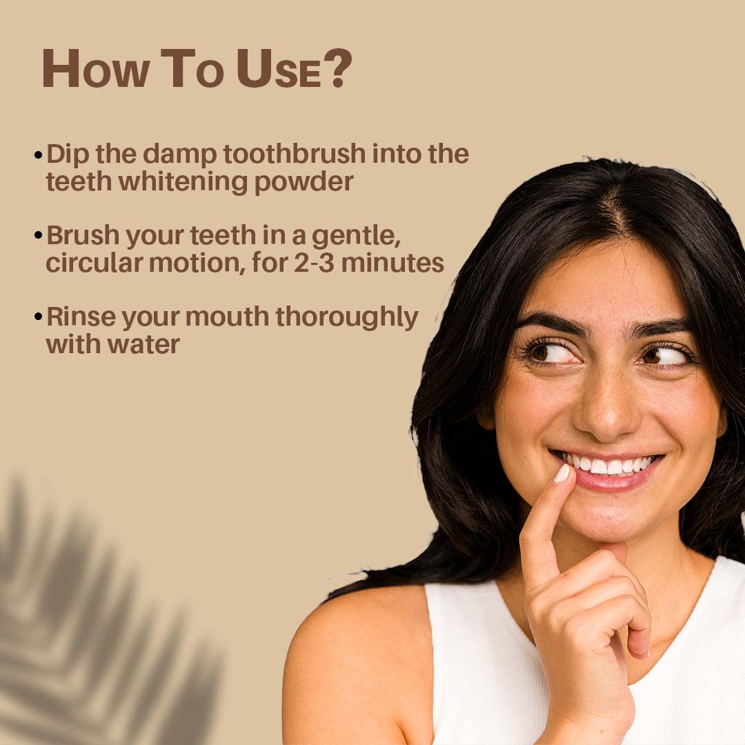Natura bright - Teeth Whitening Powder