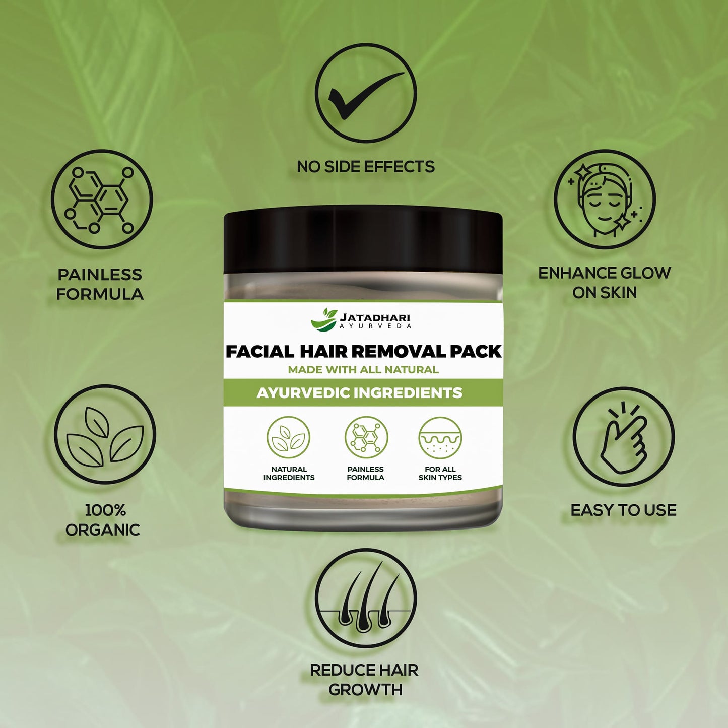 Facial Hair Removal Pack