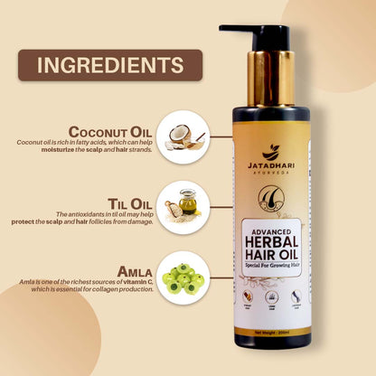 Advanced Herbal Hair Oil